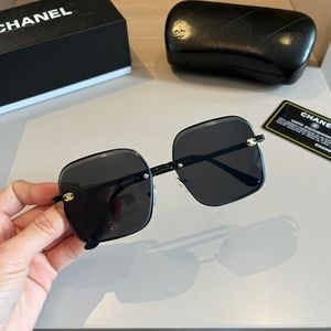 Chanel Fashion Rimless Sunglasses